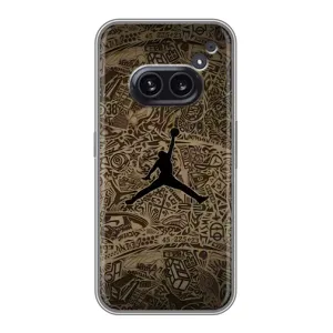 Чехлы для Nothing Phone 2a - с картинкой JORDAN (AlphaPrint) (Logo Jordan)