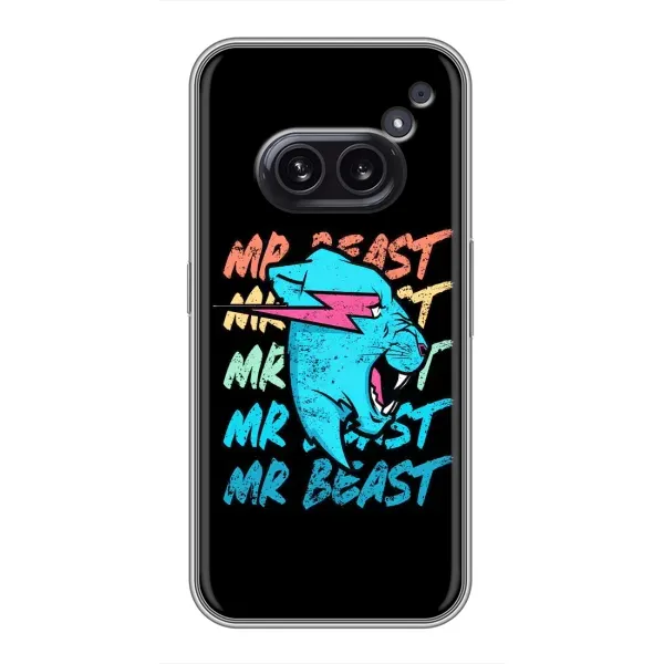 Чехол с принтом «logo Mr beast» для Nothing Phone 2a