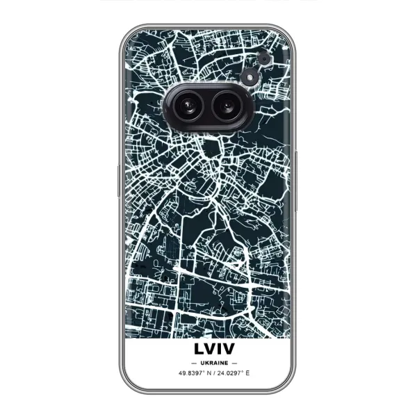 Чехол с принтом «Львов» для Nothing Phone 2a