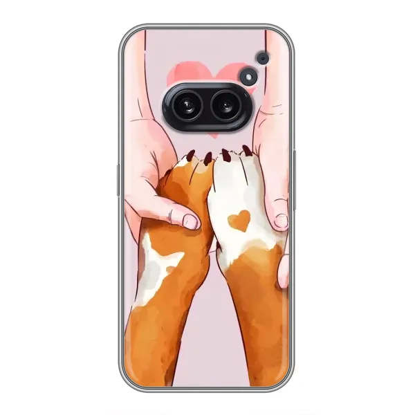 Чехол с принтом «Любовь к собакам» для Nothing Phone 2a