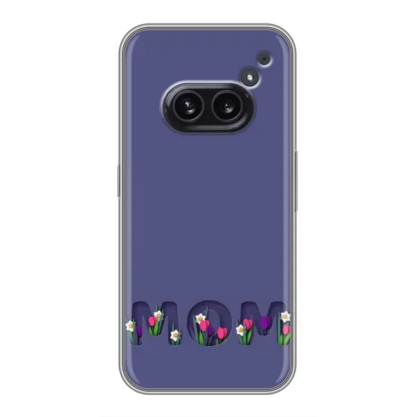 Чехол с принтом «Мама в цветах» для Nothing Phone 2a
