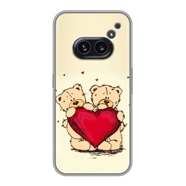 Чехол с принтом «Медвежонки» для Nothing Phone 2a