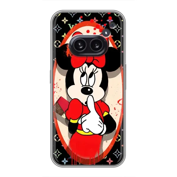 Чехол с принтом «Минни Маус ЛВ» для Nothing Phone 2a