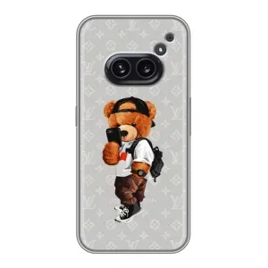 Брендновые Чехлы для Nothing Phone 2a - (PREMIUMPrint) (Мишка Луи)