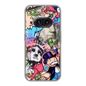 Чехлы с крутыми принтами для Nothing Phone 2a - (PREMIUMPrint) (Monopoly man)