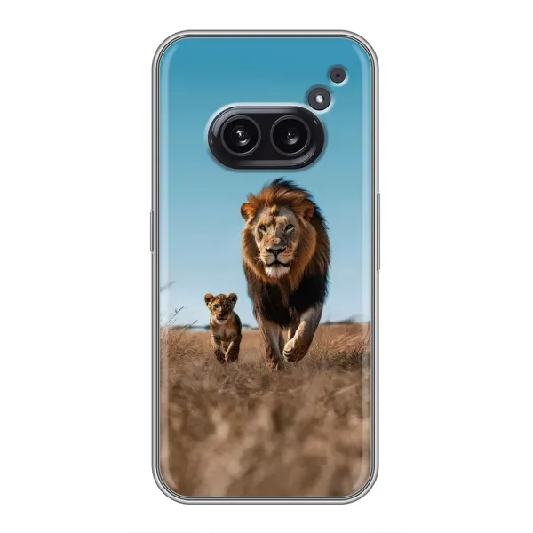 Чехол с принтом «Мусафа и Симба» для Nothing Phone 2a