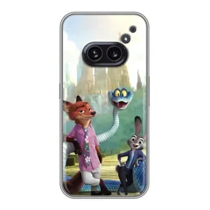 Чехол Зоотрополіс на Nothing Phone 2a (Герои мультфильма Зверополис)