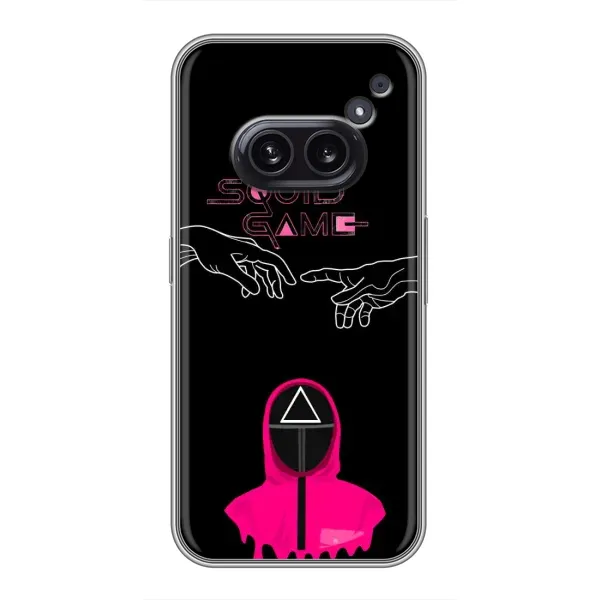 Чехол с принтом «Минимализм Игра кальмара» для Nothing Phone 2a Чехол с принтом «Минимализм Игра кальмара» для Nothing Phone 2a