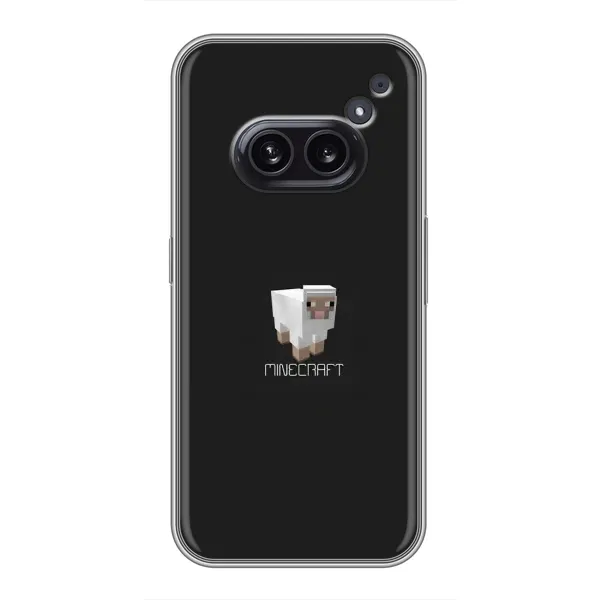 Чехол с принтом «Овечка Майнкрафт» для Nothing Phone 2a