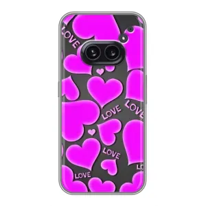 Чехлы для любимой на Насинг Фон 2а (VPrint) (Pink hearts)