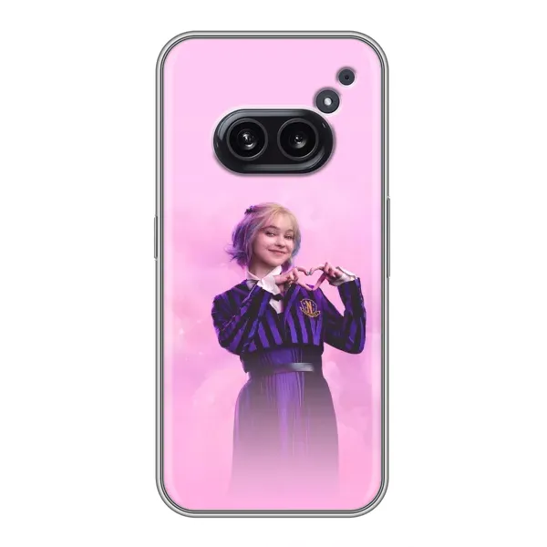 Чехол с принтом «Яркая Энид Уэнздей» для Nothing Phone 2a
