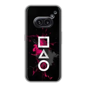Чехол с принтом «Символы Игра кальмара» для Nothing Phone 2a