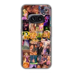 Чехол Рапунцель для Nothing Phone 2a (Коллаж Рапунцель)