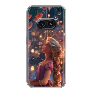 Чехол Рапунцель для Nothing Phone 2a (Рапунцель фонарики)