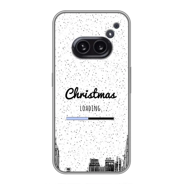 Чехол с принтом «Рождество загружается» для Nothing Phone 2a