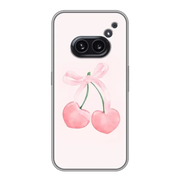 Чехол с принтом «Розовые вишни» для Nothing Phone 2a