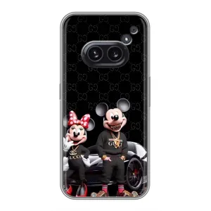 Чехол Disney Mouse Nothing Phone 2a (PREMIUMPrint) (Семья Маусов)