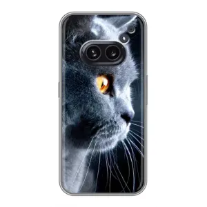 Чохли з Котиками для Nothing Phone 2a (VPrint) (Сірий Кіт)