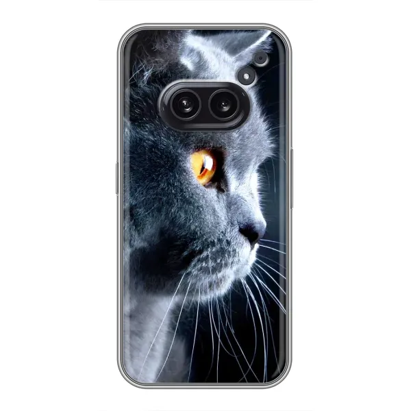 Чехол с принтом «Серый Кот» для Nothing Phone 2a Чехол с принтом «Серый Кот» для Nothing Phone 2a