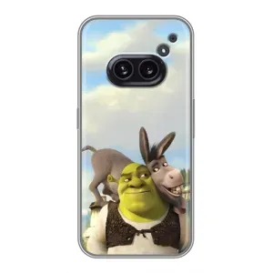 Чехол с принтом «Шрек и Осел» для Nothing Phone 2a