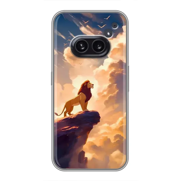 Чехол с принтом «Симба на скале» для Nothing Phone 2a