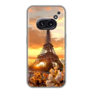 Чехол Эйфелева Башня для Nothing Phone 2a - (AlphaPrint) (Солнечная башня)