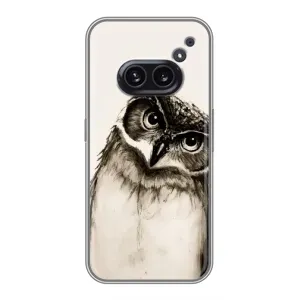 Чохол з пташками на Nothing Phone 2a (VPrint) (Сова)