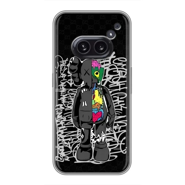 Чехол с принтом «Стиль Bearbrick» для Nothing Phone 2a