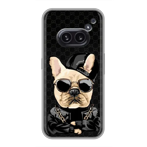 Чехол с принтом «Стильная собака» для Nothing Phone 2a