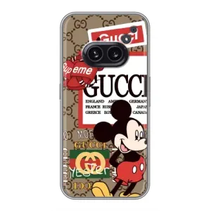 Чехол Disney Mouse Nothing Phone 2a (PREMIUMPrint) (Стильный Микки)
