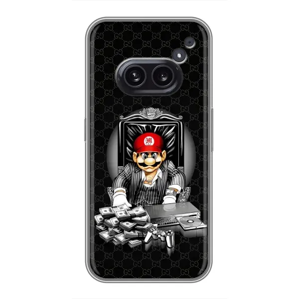 Чехол с принтом «Супер Марио» для Nothing Phone 2a