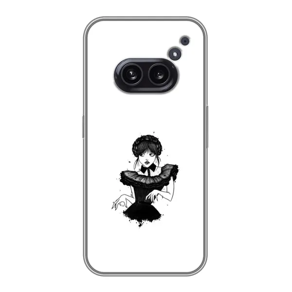 Чехол с принтом «танец Уэнздей» для Nothing Phone 2a