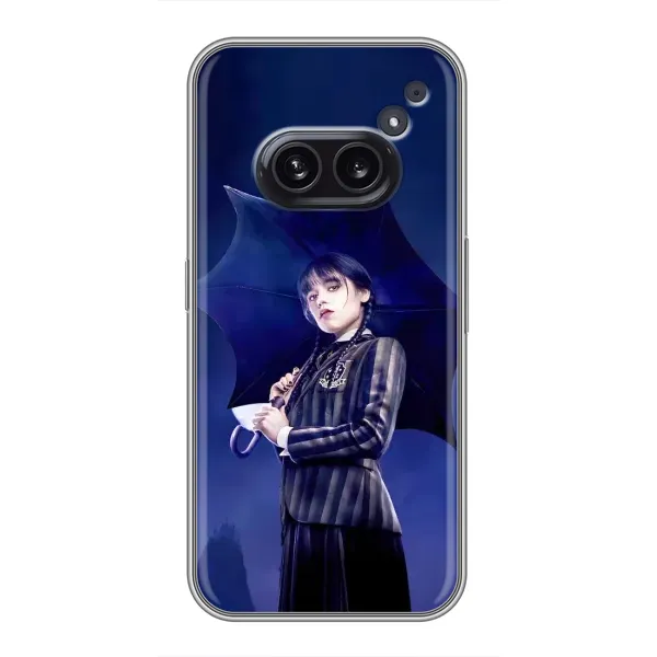 Чехол с принтом «Уэнздей с зонтом» для Nothing Phone 2a