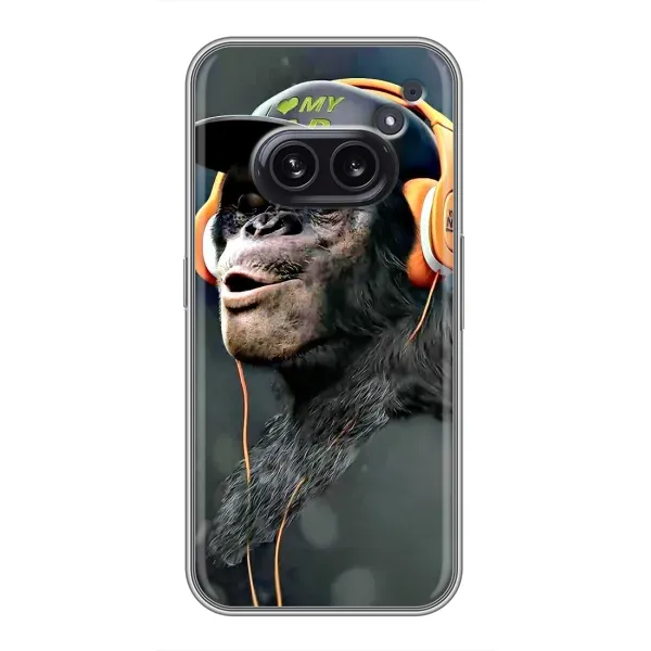 Чехол с принтом «В наушниках» для Nothing Phone 2a Чехол с принтом «В наушниках» для Nothing Phone 2a