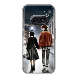 Чехол с принтом «Уэнздей и Тайлер» для Nothing Phone 2a