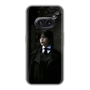 Чехол с принтом «Темный стиль Уэнздей» для Nothing Phone 2a
