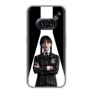 Чехлы Венсдей на Nothing Phone 2a Уэнсдей (AlphaPrint) (W-Wednesday)