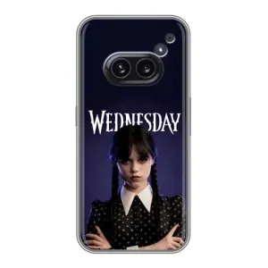 Силиконовый чехол с картинкой для Nothing Phone 2a (Wednesday)