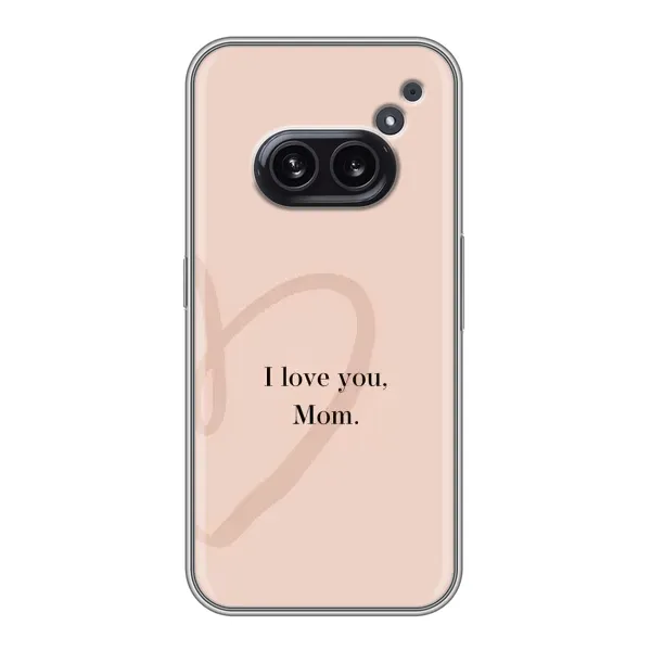 Чехол с принтом «Сердце маме» для Nothing Phone 2a