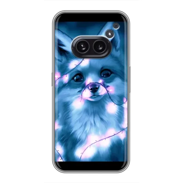 Чехол с принтом «Яркая лисичка» для Nothing Phone 2a