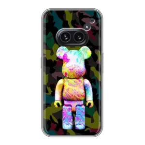 Чехлы для Nothing Phone 2a - Bearbrick Louis Vuitton (PREMIUMPrint) (Яркий Bearbrick)