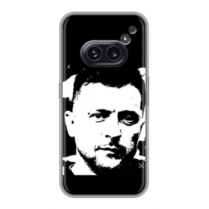 Чохол для Nothing Phone 2a (AlphaPrint - с принтом Зеленського) (Зеленский АРТ)