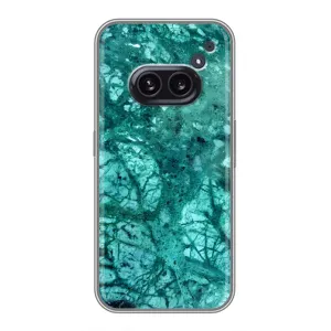 Мраморний чехол на Nothing Phone 2a (VPrint) (Зелений мрамор)