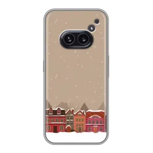 Новогодние, Праздничные Чехлы для Nothing Phone 2a - 2024 год (Зимний город)