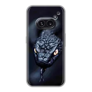 Чехол с принтом «Черная змея» для Nothing Phone 2a