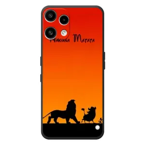 Чехол с принтом «Акуна Матата закат» для Nothing Phone (3a) Lite