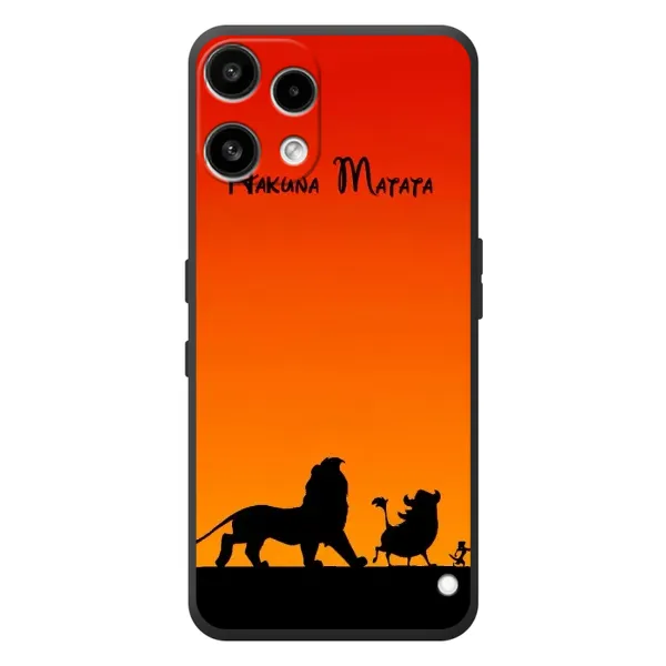 Чехол с принтом «Акуна Матата закат» для Nothing Phone (3a) Lite Чехол с принтом «Акуна Матата закат» для Nothing Phone (3a) Lite