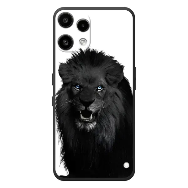 Чехол с принтом «Черный ЛЕВ» для Nothing Phone (3a) Lite