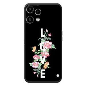 Чохол з принтом «Квіти LOVE» для Nothing Phone (3a) Lite