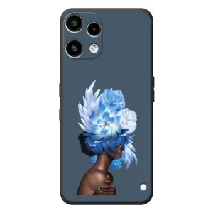 Чехол с принтом «Цветы на голове» для Nothing Phone (3a) Lite